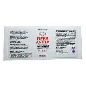 Deer Antler Pro IGF 350, 1 Oz, by Pure Solutions