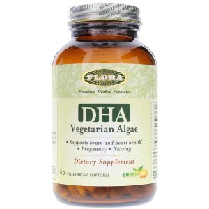 DHA Vegetarian Algae, 60 Veg Softgels, by Flora