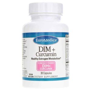 DIM + Curcumin, 30 Capsules, by EuroMedica