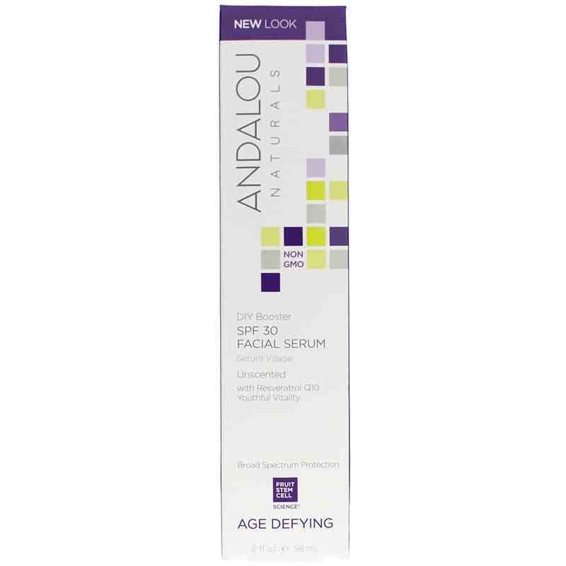 DIY Booster SPF 30 Facial Serum, Age Defying Formula, 2, by Andalou Naturals