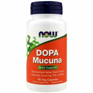 DOPA Mucuna, 90 Veg Capsules, by NOW Foods