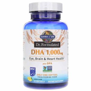 Dr. Formulated DHA 1000 Mg, 30 Softgels, by Garden of Life