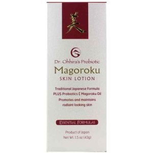 Dr. Ohhira's Probiotic Magoroku Skin Lotion, 1.5 Oz, by Essential Formulas