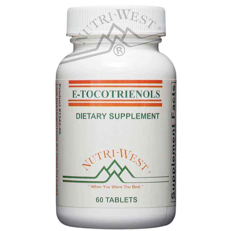 E-Tocotrienols, 60 Tablets, by Nutri-West