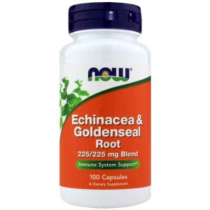 Echinacea & Goldenseal Root, 100 Capsules, by NOW Foods