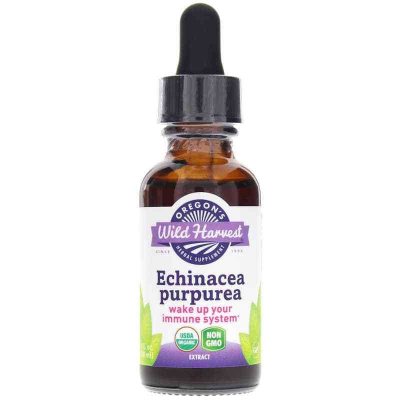 Echinacea pupurea Extract, 1 Oz, by Oregons Wild Harvest