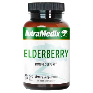 Elderberry, 60 Veg Capsules, by NutraMedix