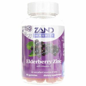 Elderberry Zinc Immunity Gummies, 60 Gummies, by Zand