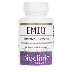 EMIQ Activated Quercetin, 60 Veg Capsules, by Bioclinic Naturals