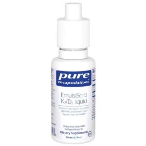 EmulsiSorb K2/D3 Liquid, .7 Oz, by Pure Encapsulations