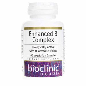Enhanced B Complex, 60 Veg Capsules, by Bioclinic Naturals