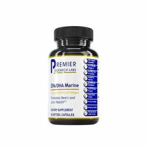 EPA/DHA Marine Softgels Clay-Purified Fish Oil, 90 Soft, by Premier Research Labs