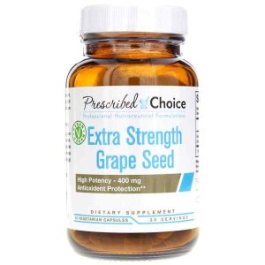 Extra Strength Grape Seed 400 Mg, 30 Veg Capsules, by Prescribed Choice