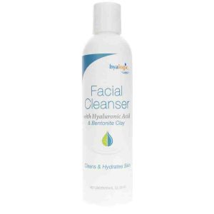 Facial Cleanser with Hyaluronic Acid, 8 Oz, by Hyalogic