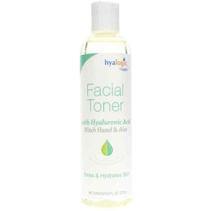 Facial Toner with Hyaluronic Acid, 8 Oz, by Hyalogic