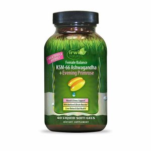 Female Balance KSM-66 Ashwagandha + Evening Primrose, by Irwin Naturals