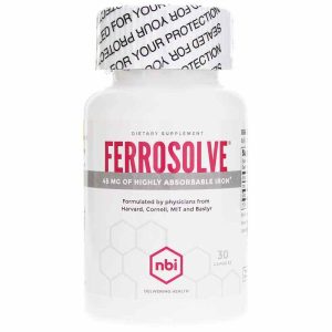 FerroSolve, 30 Veg Capsules, by NBI