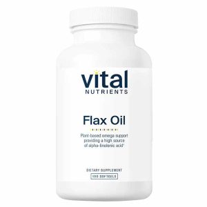 Flax Oil, 100 Softgels, by Vital Nutrients