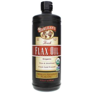 Flax Oil Liquid, by Barleans Organic Oils