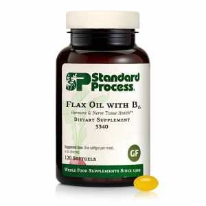 Flax Oil with B6, 120 Softgels, by Standard Process