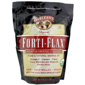 Forti-Flax Premium Ground Flaxseed, by Barleans Organic Oils