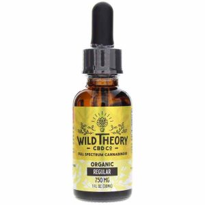 Full Spectrum CBD Oil Regular, 1 Oz, by Wild Theory CBD
