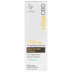 Full Spectrum Hemp Extract 750 Mg Extra Strength, by PlusCBD Oil
