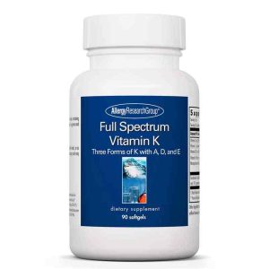Full Spectrum Vitamin K, 90 Softgels, by Allergy Research Group