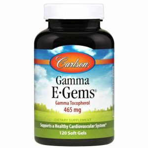 Gamma E-Gems 465 Mg Gamma Tocopherol, by Carlson Labs