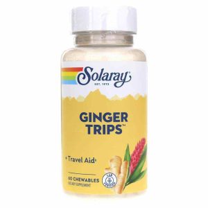 Ginger Trips, 60 Chewables, by Solaray