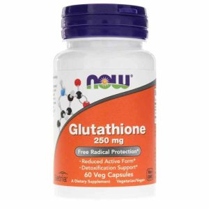 Glutathione 250 Mg, 60 Veg Capsules, by NOW Foods