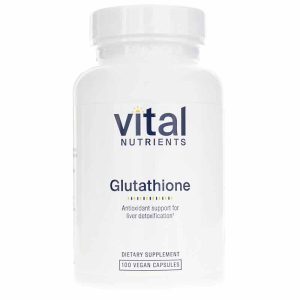 Glutathione 400 Mg, 100 Capsules, by Vital Nutrients