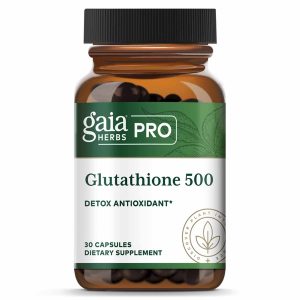 Glutathione 500, 30 Capsules, by Gaia Herbs Pro