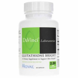 Glutathione Bright, 60 Capsules, by DaVinci Labs