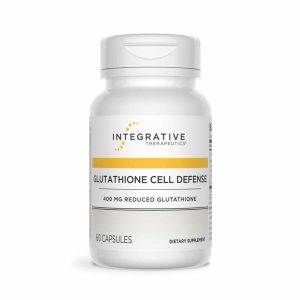 Glutathione Cell Defense 400 Mg Reduced Glutathione, 60 Veg Capsules, by Integrative Therapeutics