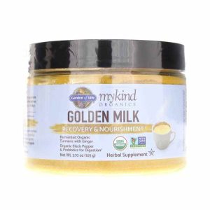 Golden Milk Recovery & Nourishment, 3.7 Oz, by Garden of Life mykind Organics