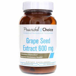 Grape Seed Extract 600 Mg, 60 Capsules, by Prescribed Choice