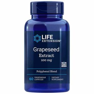 Grapeseed Extract 100 Mg, 60 Veg Capsules, by Life Extension