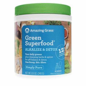 Green Superfood Powder Alkalize & Detox, by Amazing Grass