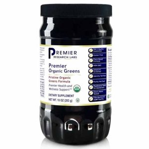 Organic Greens Powder Greens Formula, 10 Oz, by Premier Research Labs
