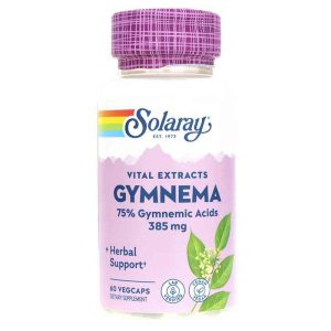 Gymnema 385 Mg, 60 Veg Capsules, by Solaray