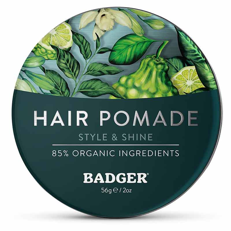 Hair Pomade Bergamot & Vetivert, 2 Oz, by Badger