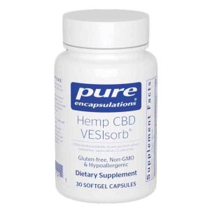 Hemp CBD VESIsorb, 30 Softgels, by Pure Encapsulations