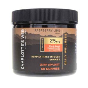 Hemp Extract Infused Gummies Daily Wellness 25 Mg, by Charlottes Web
