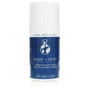 Hemp 'n Hops 200 Mg Topical Cream, 2 Oz, by Madre Terra Science