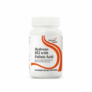 Hydroxo B12 with Folinic Acid, 60 Lozenges, by Seeking Health