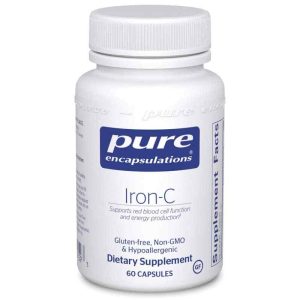 Iron-C, 60 Capsules, by Pure Encapsulations