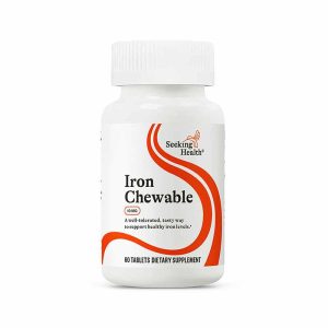 Iron Chewable, 60 Chewable Tablets, by Seeking Health