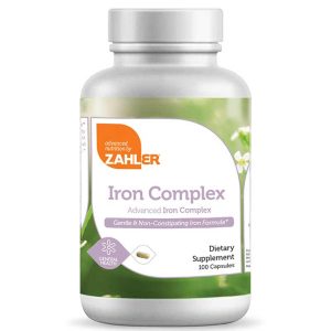 Iron Complex, 100 Capsules, by Zahler