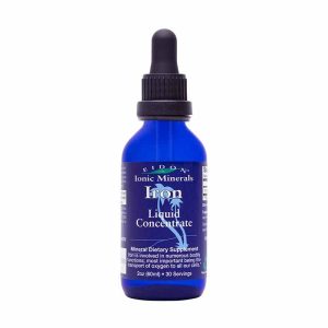 Iron Liquid Concentrate, 2 Oz, by Eidon Ionic Minerals